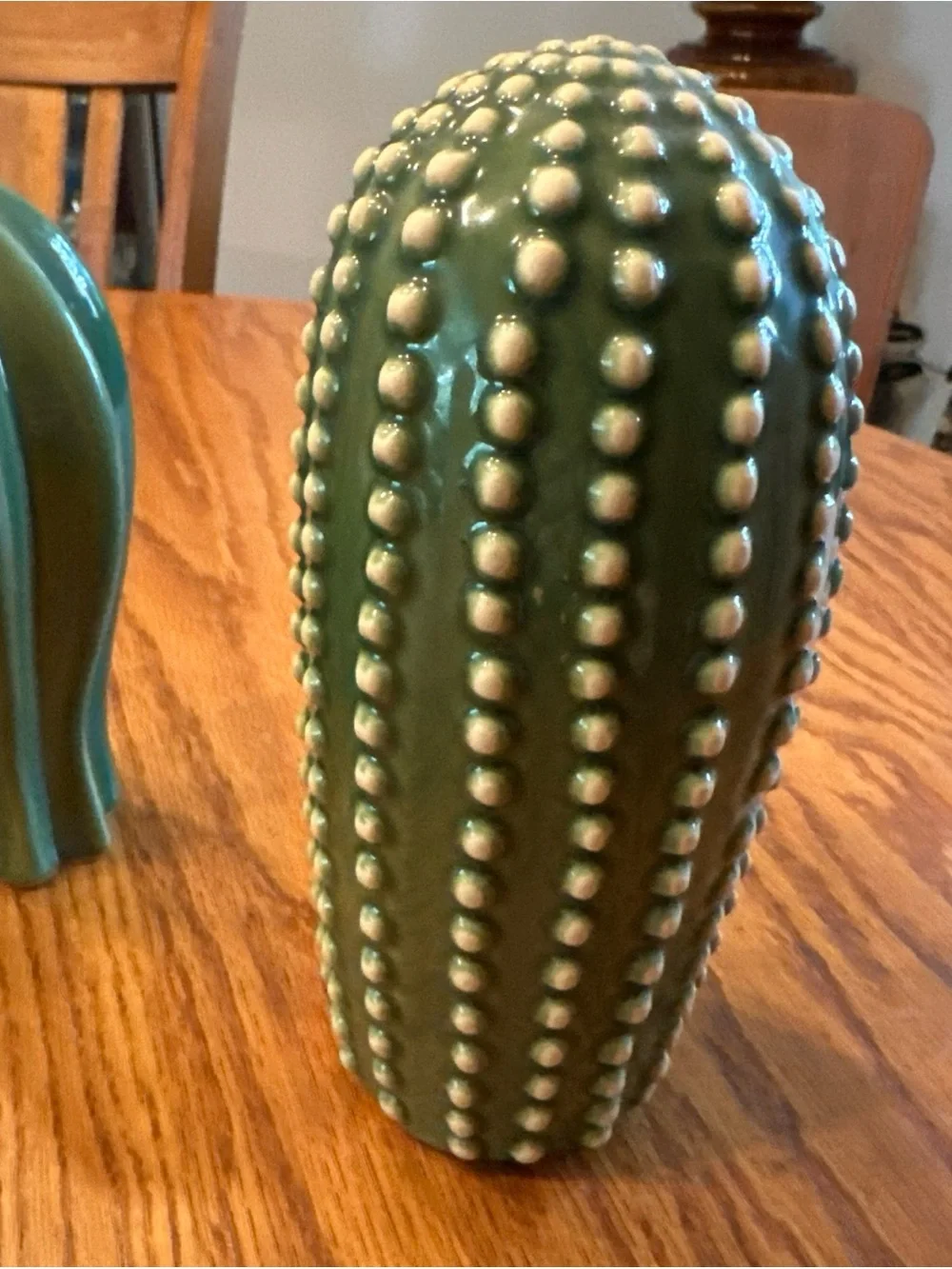 Decorative IKEA Ceramic Cactus Trio - Green